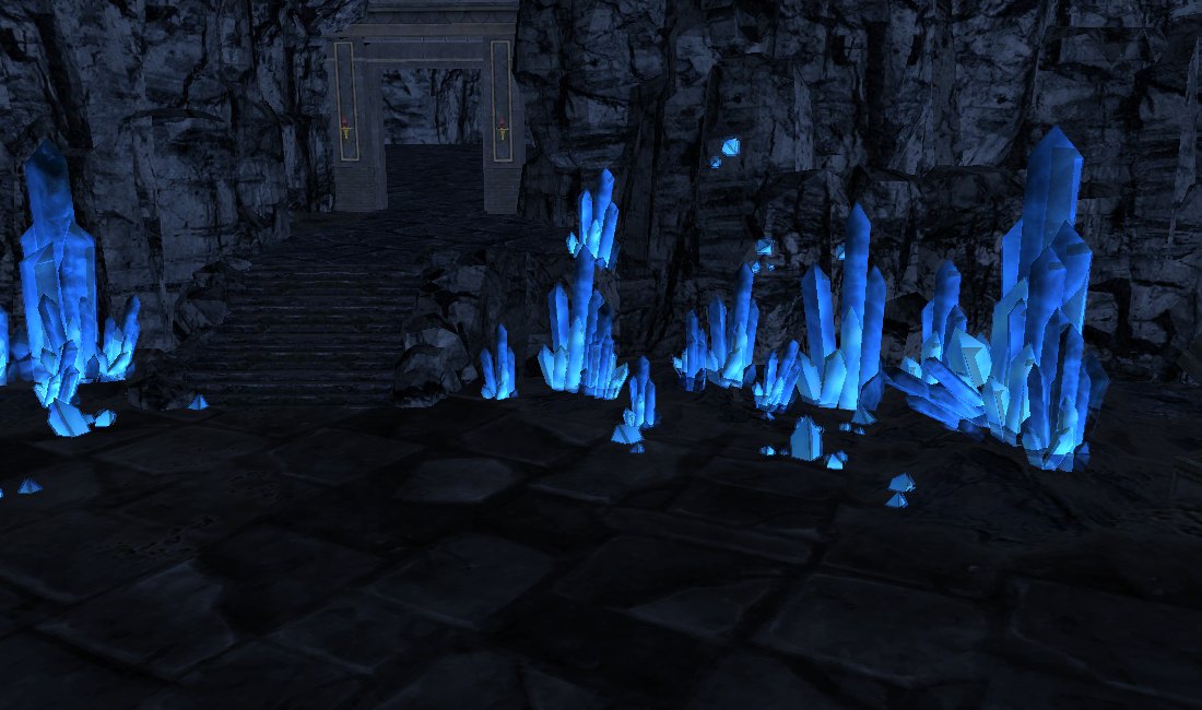 Royalty Catacombs - crystal hall